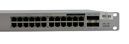Cisco Meraki MS130-24X 24-Port PoE+ 4x SFP+ Managed Network Switch - Unclaimed