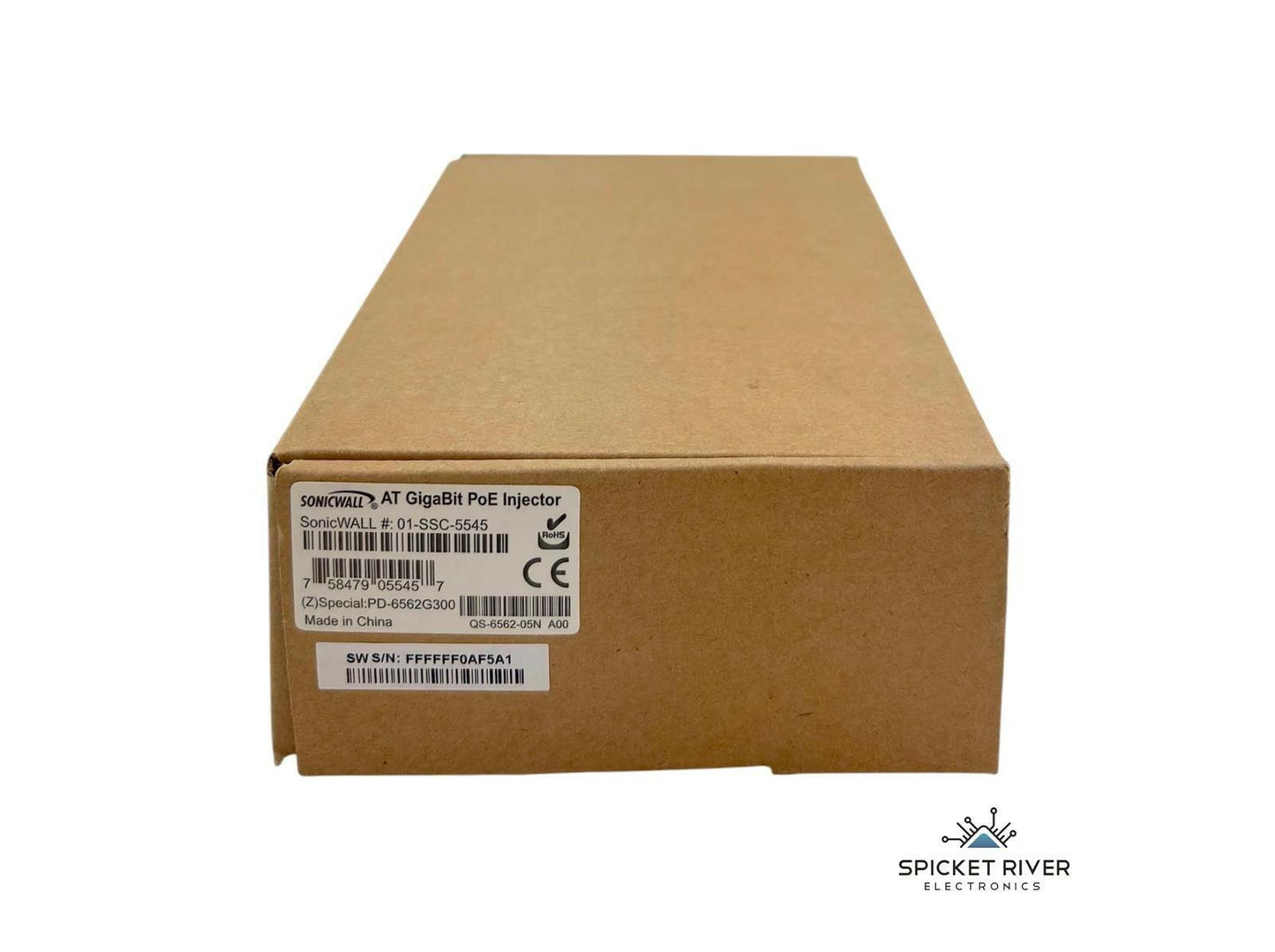 NEW - Open Box - SonicWall 01-SSC-5545 AT GigaBit PoE Injector