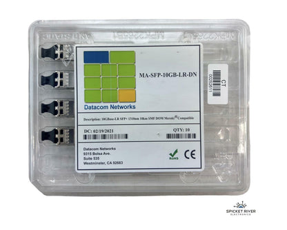 NEW Open Box Lot of 4: Datacom Networks MA-SFP-10GB-LR-DN 10GBase-LR SFP+ 1310nm
