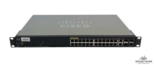 Cisco SG350X-24P 24-Port Gigabit PoE Stackable Managed Switch