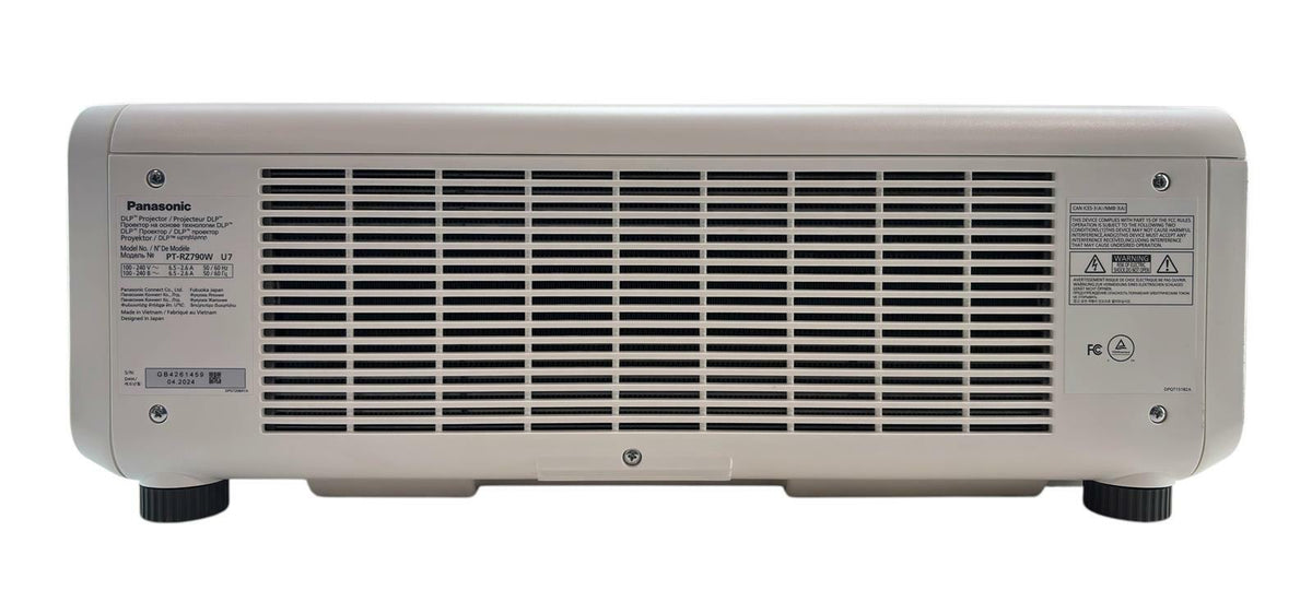 Panasonic PT-RZ790W WUXGA (1920x1200) 7000 Lumen DLP Laser Projector - 716Hrs