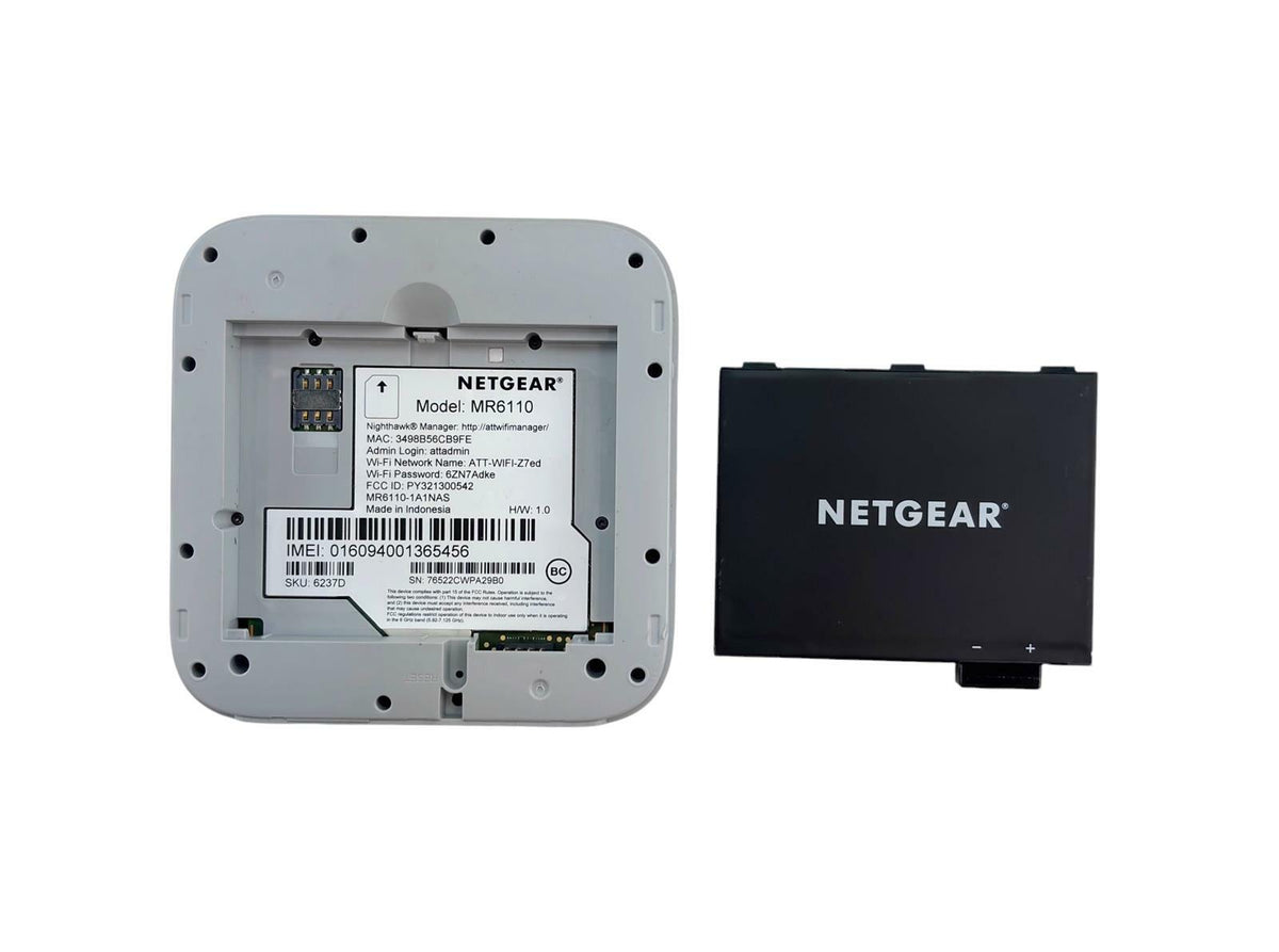 Netgear Nighthawk MR6110 5G AT&T Mobile Wireless Hotspot w/ Battery READ #252825
