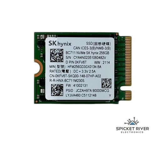 SK Hynix BC711 NVMe 256GB M.2 2230 PCIe Gen3 x4 Solid State Drive SSD