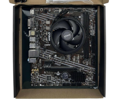 MSI A520M-A PRO AM4 Micro-ATX Motherboard w/ AMD Risen 5 5500 8-Core CPU