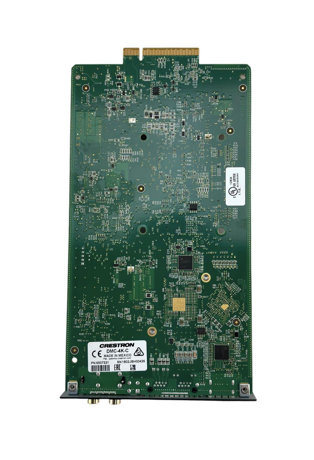 Crestron DMC-4K-C HDCP2 HDBaseT Certified 4K DigitalMedia 8G+ Input Card