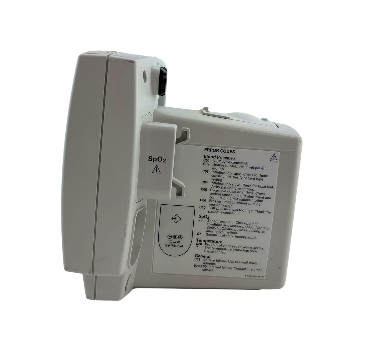 WelchAllyn 53NTP Vital Signs Monitor 007-0436-00
