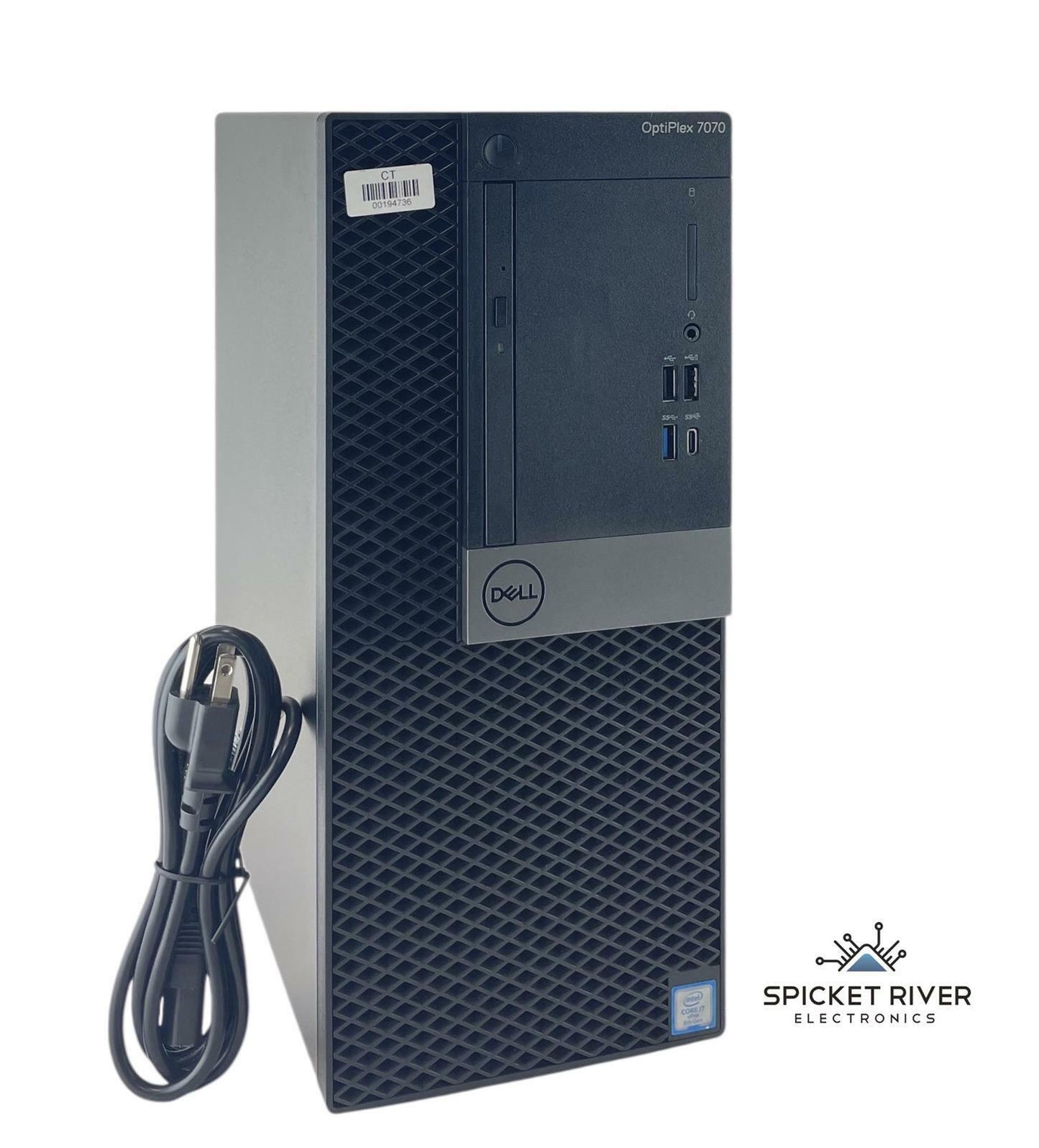 Dell OptiPlex 7070 MT 3.20GHz 6-Core i7-8700 500GB SSD 16GB RAM Windows 11 Pro