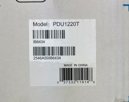 NEW - Tripp Lite PDU1220T 13-Outlet 20A 120V 1U Power Distribution Unit PDU