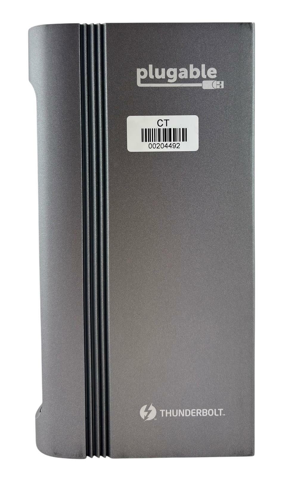 Plugable TBT4-UDZ 16-in-1 Thunderbolt 4 Quad Display Docking Station - No AC