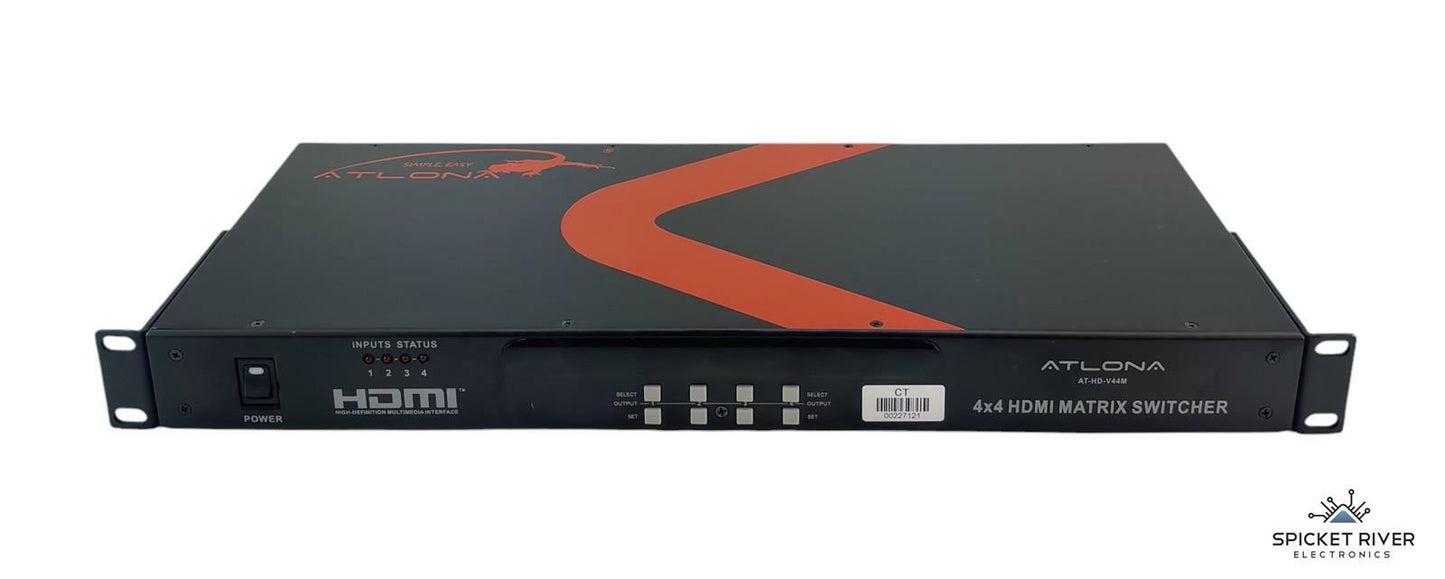 Atlona AT-HD-V44M 4x4 HDMI Matrix Switcher