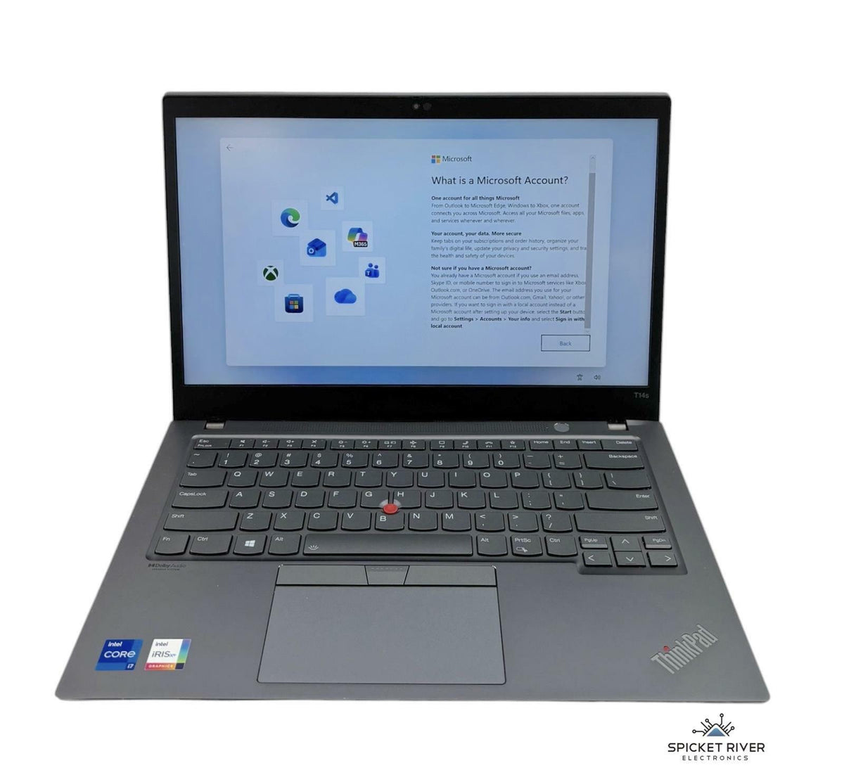 Lenovo ThinkPad T14s Gen 2i Quad Core i7-1165G7 512GB SSD 16GB RAM - NO BATTERY