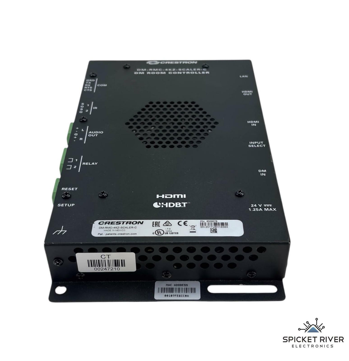 Crestron DM-RMC-4KZ-High-Performance DigitalMedia 8G+ Receive 4K60 Video Scaler