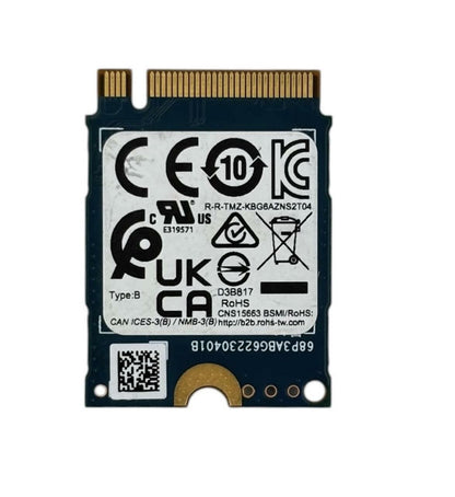 Kioxia KBG60ZNS512G BG6 512GB M.2 2230 NVMe PCIe Gen4x4 Solid State Drive SSD