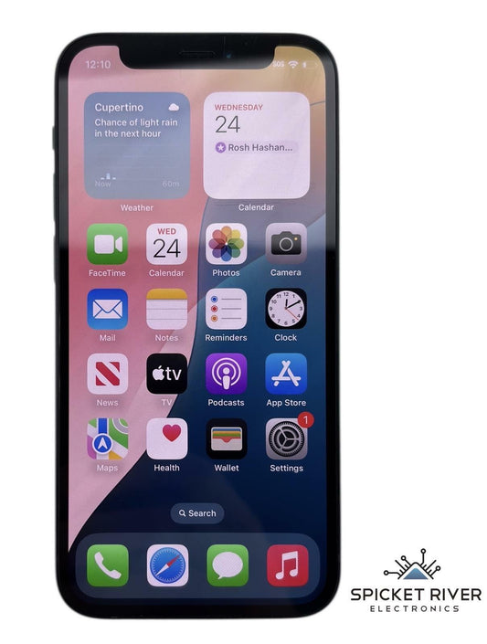 Apple iPhone 12 Mini A2176 - 64GB Unlocked - Black iOS Smartphone - FAIR Battery