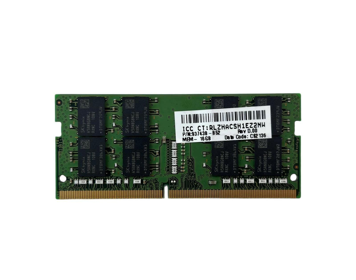 SK Hynix HMA82GS6CJR8N-XN 16GB 2Rx8 PC4-3200AA DDR4 SODIMM Desktop/Laptop RAM