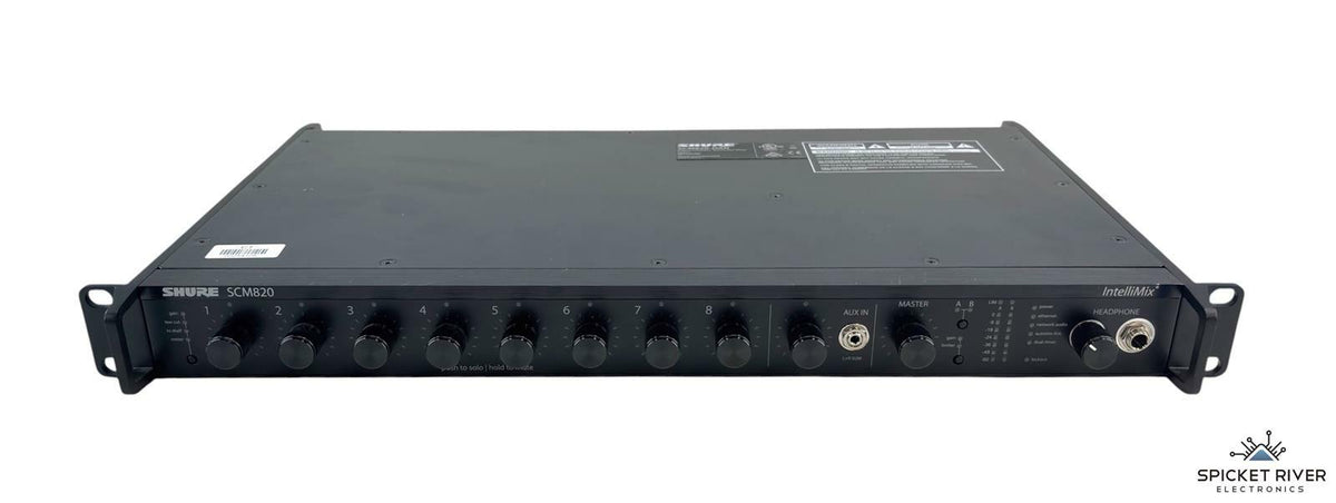 Shure SCM820-DAN 8-Channel Digital IntelliMix Auto Mixer