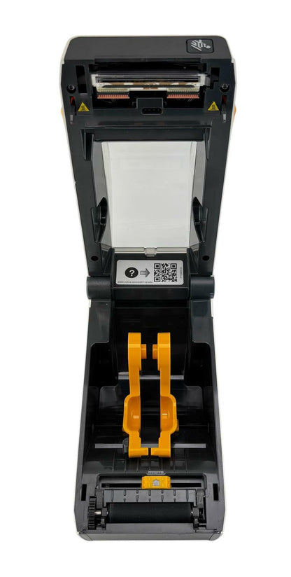 Zebra ZD411 Direct Thermal Barcode Label Printer USB/Bluetooth - White
