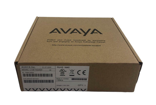 NEW - Lot of 1150 - Avaya L139 Headset Mono Magnetic Disconnect Headset