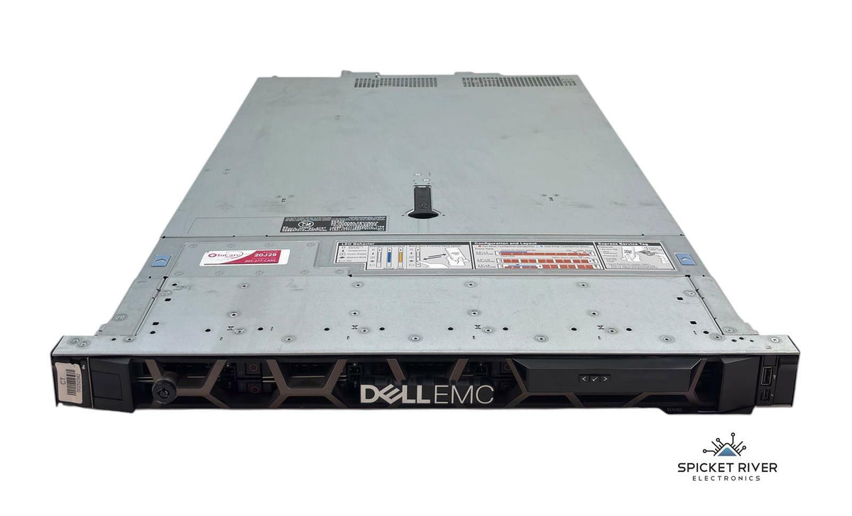 Dell PowerEdge R440 2x 8-Core Xeon 4215 128GB RAM 8x 1TB HDDs 10x 2.5" Bays