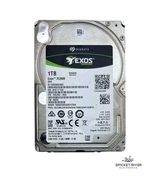 Seagate Exos 7E2000 ST1000NX0453 1TB SAS 12Gbs 2.5" Enterprise Hard Drive HDD