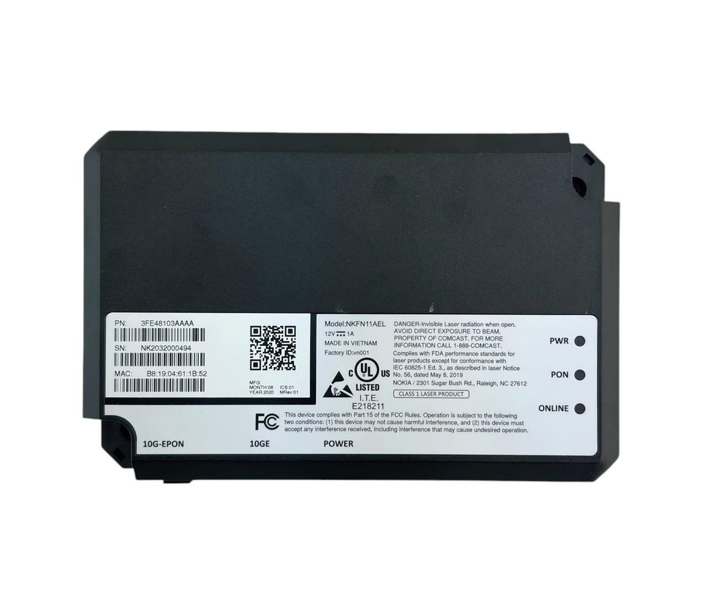 Nokia NKFN11AEL Router 10G-EPON 3FE48103AAAA