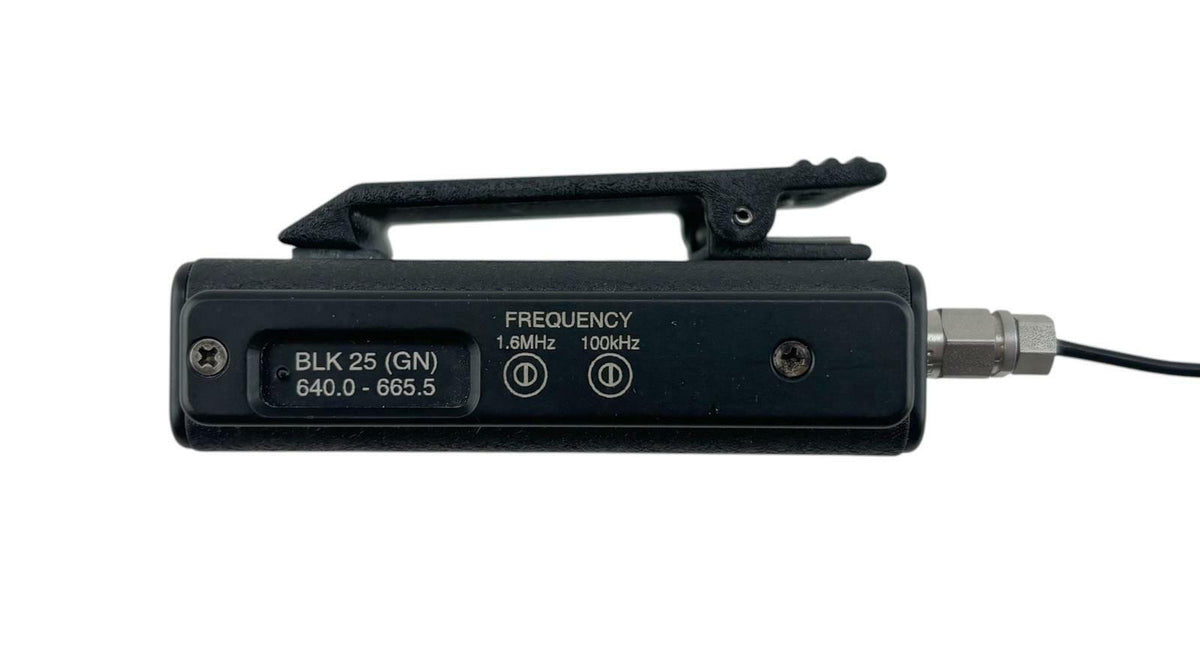 Lectrosonics UM400 Block 25 (Green) 640.0-665.5 MHz Belt Pack UHF Transmitter