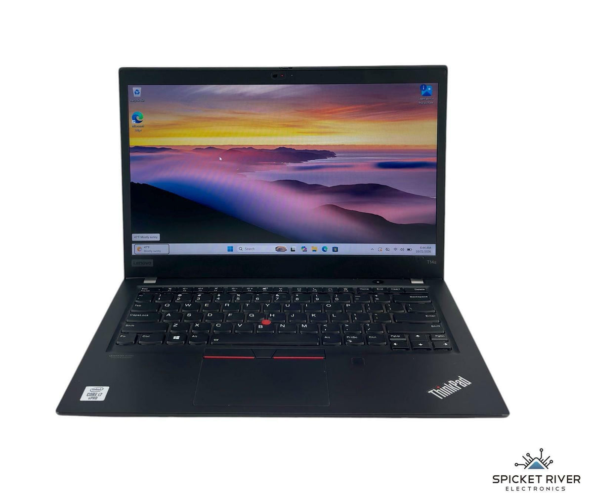 Lenovo ThinkPad T14s Gen 1 Quad Core i7-10610U 256GB SSD 16GB RAM - READ #252166