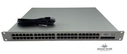 Cisco Meraki MS225-48LP Gigabit Network Switch 48x 1Gb PoE 4x10Gb SFP+ Unclaimed