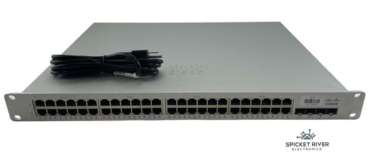 Cisco Meraki MS225-48LP Gigabit Network Switch 48x 1Gb PoE 4x10Gb SFP+ Unclaimed