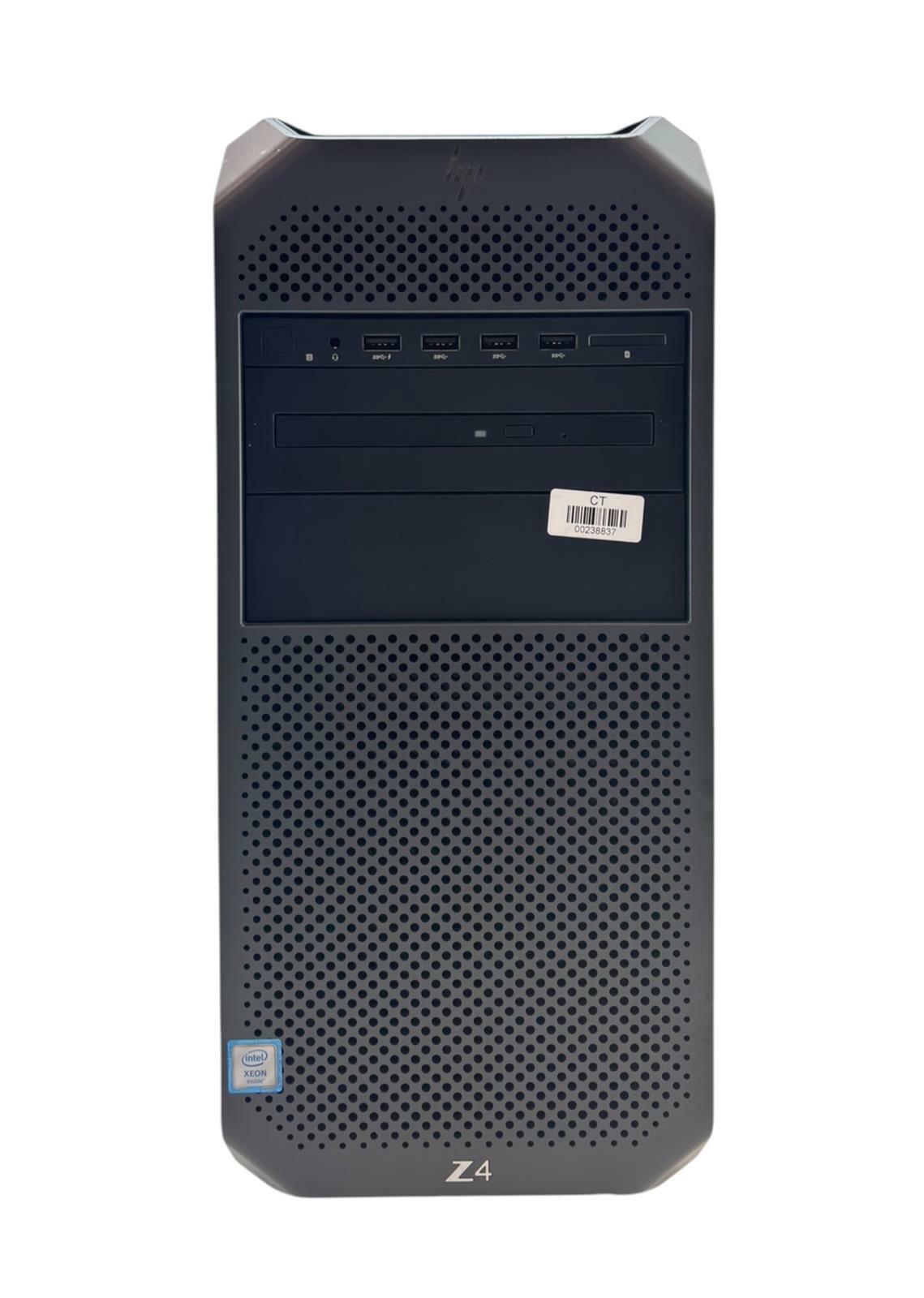 HP Z4 G4 Workstation 8-Core W-2245 512GB SSD 12TB HDD 128GB RAM RTX 6000 #238837