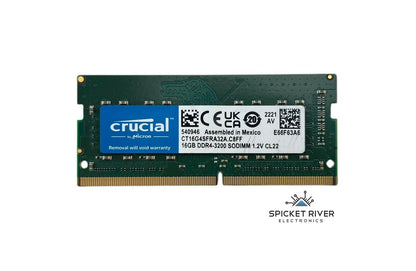 Crucial by Micron CT16G4SFRA32A.C8FF 16GB DDR4-3200 SODIMM 1.2V CL22 RAM Memory
