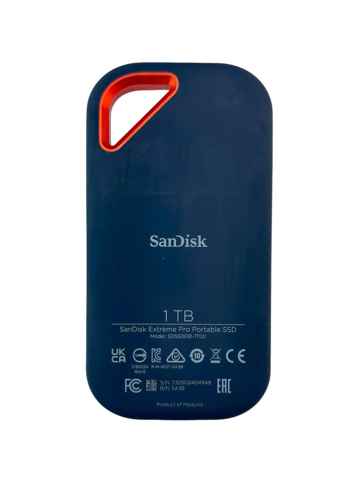 SanDisk Extreme Pro 1TB USB-C Portable External Solid State SSD (SDSSDE81-1T00)