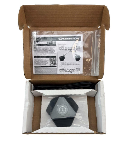 NEW - Open Box - Crestron CCS-UCA-MIC 6508084 Tabletop Microphone Pod Flex