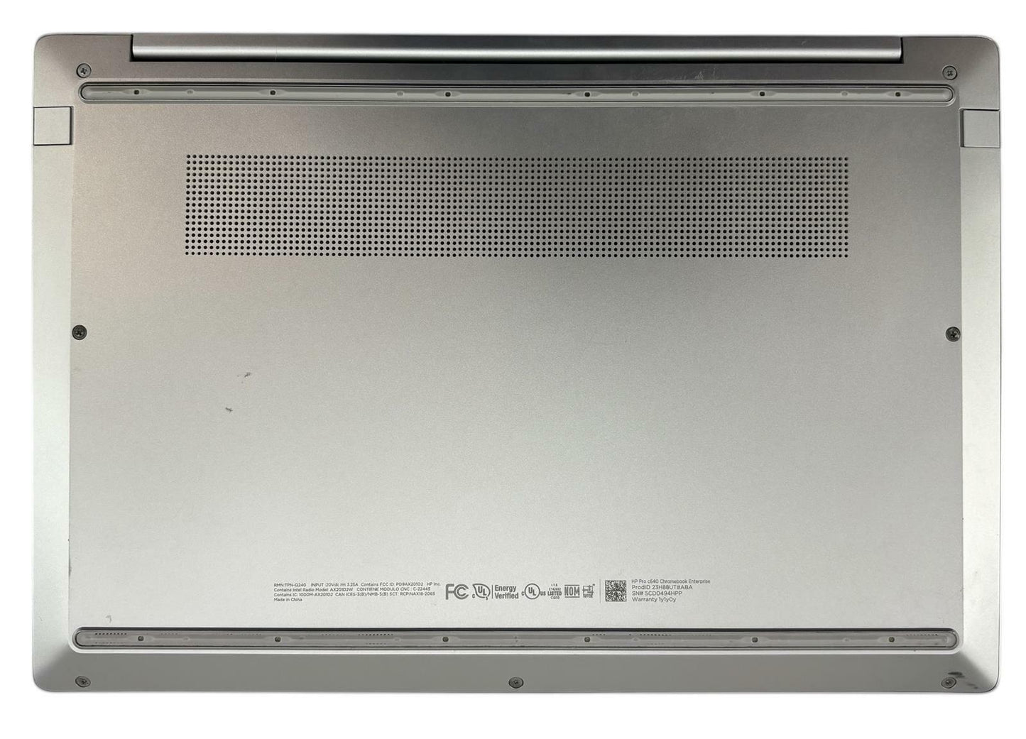 HP Pro c640 Chromebook Enterprise Dual Core i3-10110U 128GB SSD 8GB RAM - READ