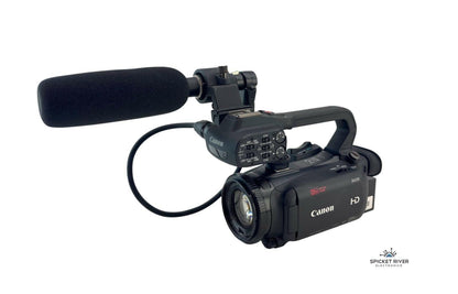 Canon XA35 HD 20x Optical Zoom Digital Camcorder w/ HDU-1 Handle & MC24-ES Mic