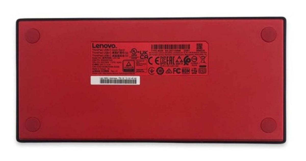 Lenovo ThinkPad USB-C LDC-G2 Docking Station Gen 2 - No Power Adapter