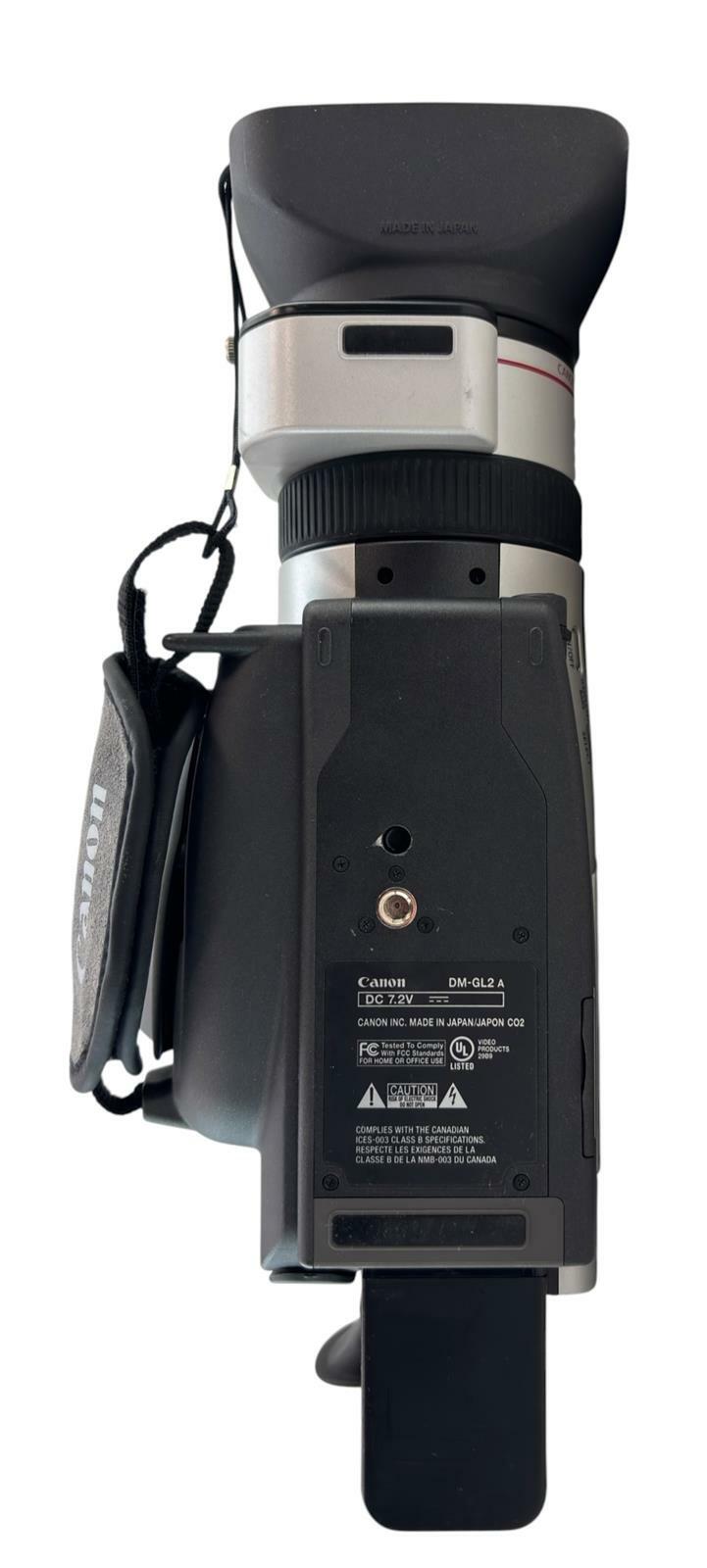 Parts/Repair - Canon DM-GL2 A 100x Digital Zoom 3CCD MiniDV Video Camcorder