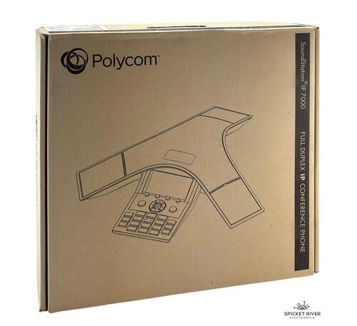NEW - Open Box - Polycom SoundStation IP7000 PoE Conference Phone 2200-40000-001