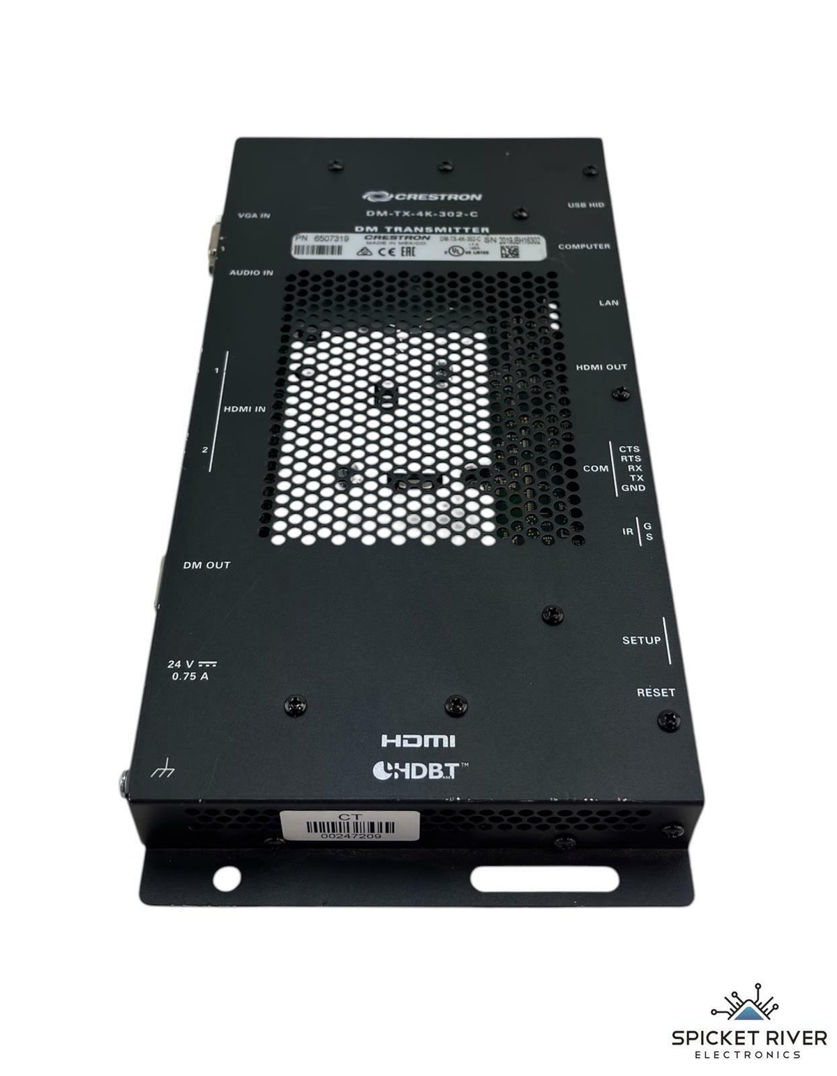 Crestron DM-TX-4KZ-302-C High-Performance DigitalMedia 8G+ Transmitter