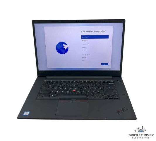 Lenovo ThinkPad P1 Gen 2 6-Core i7-9750H 1TB SSD 32GB RAM T2000 - No Battery