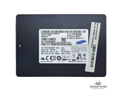 Samsung PM851 MZ-7TE2560 256GB SATA 6Gb/s 2.5" Internal Solid State Drive SSD