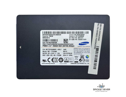 Samsung PM851 MZ-7TE2560 256GB SATA 6Gb/s 2.5" Internal Solid State Drive SSD