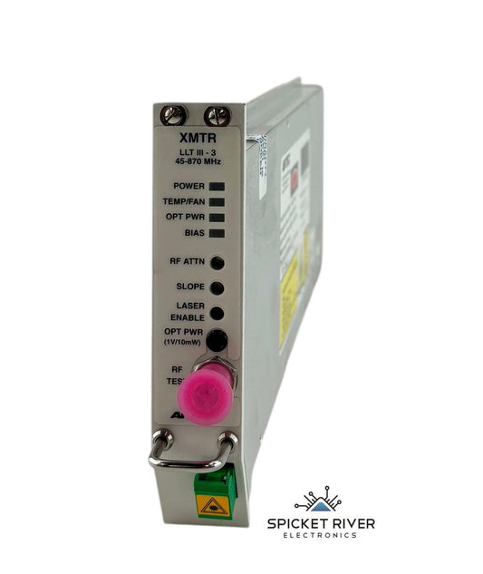 Antec XMTR LLT III-3 253920 45-870 MHz 3dbm 1310nm Fiber Optic Transmitter
