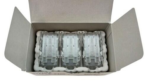NEW Open Box of 3 Toshiba 6A000000706 STAPLE-2400 Staple Cartridges 5000 Staples