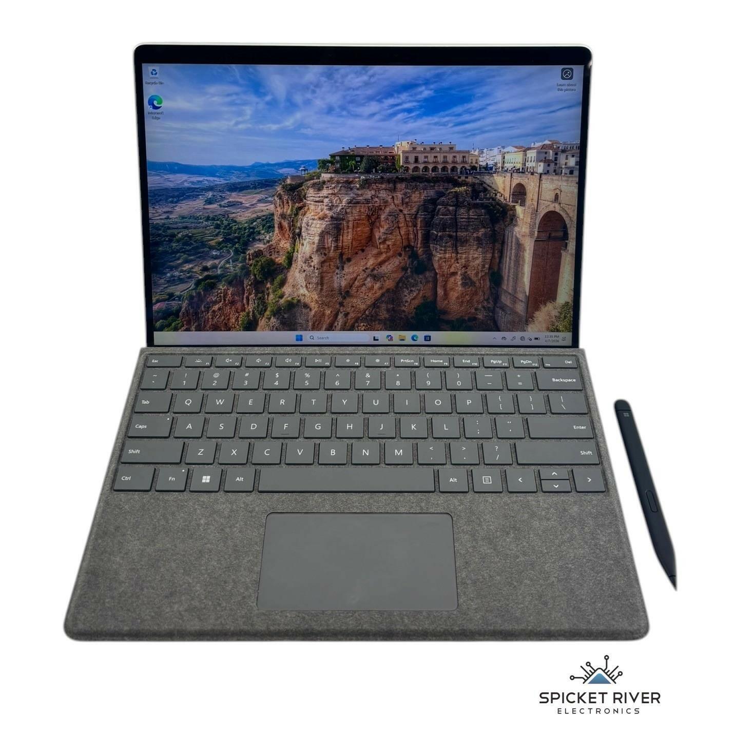 Microsoft Surface Pro 9 10-Core i7-1265U 4.80GHz 256GB SSD 16GB RAM Win 11 Pro