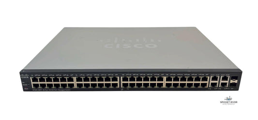 Cisco SF300-48PP-K9 V02 48-Port 10/100 PoE+ 2x SFP Managed Network Switch