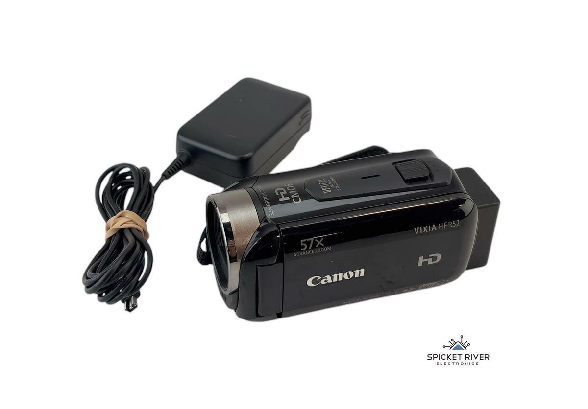Canon VIXIA HF R52 57x Advanced Zoom 32x Optical Zoom HD 1080p Digital Camcorder