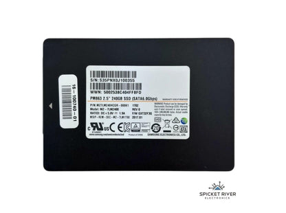 Samsung PM863 MZ-7LM2400 240GB SATA 6Gb/s 2.5" Solid State Drive SSD