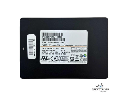 Samsung PM863 MZ-7LM2400 240GB SATA 6Gb/s 2.5" Solid State Drive SSD