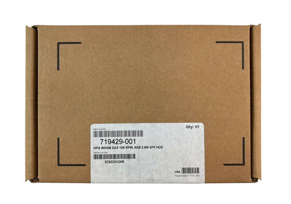 NEW - HPQ 719429-001 900GB SAS 10K RPM 6Gb/s 2.5" SFF HDD Hard Drive